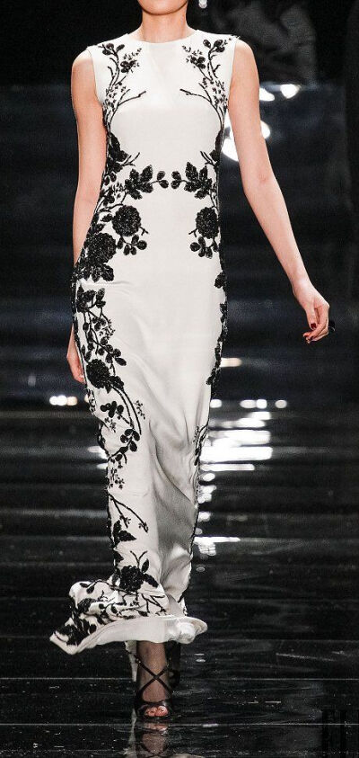 Reem Acra - Fall Winter 2013/2014衣✿┞liran┦✿收图 