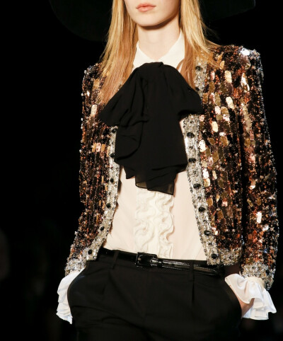 Saint Laurent Spring 2013衣✿┞liran┦✿收图