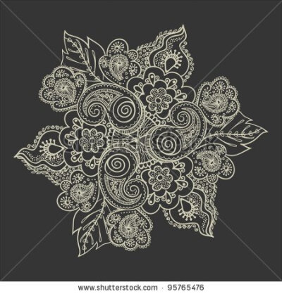 Elegant lace pattern-model for design of gift packs, patterns fabric, wallpaper, web sites, etc. - stock vector