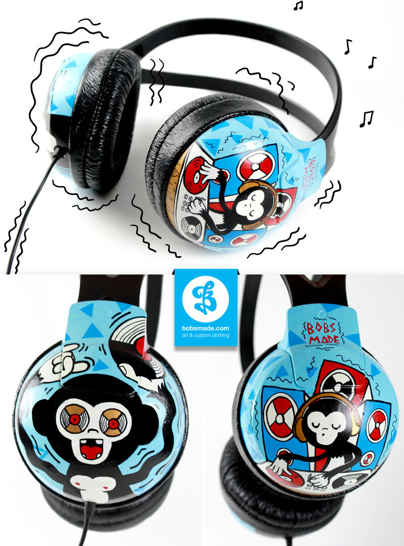 DJ MUNKY headphones