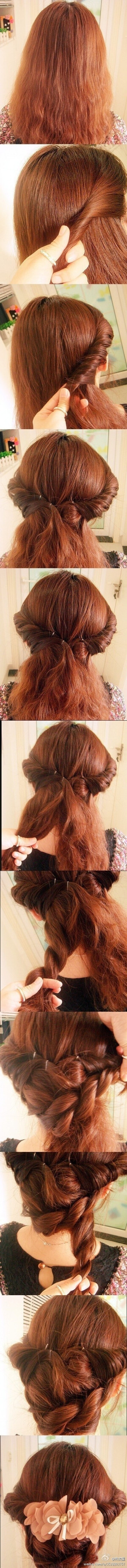 漂亮的编发详解步骤~