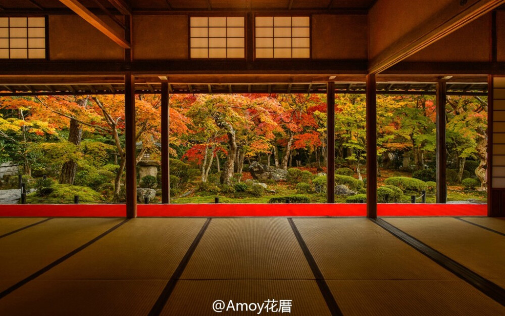 日系庭院欣赏.Jeffrey Friedl 摄于 日本京都 圆光寺（Enkoji Temple）