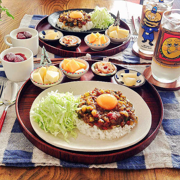 2013.7.9. 朝カレーでおはようございます❁