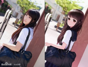 三次元变身二次元