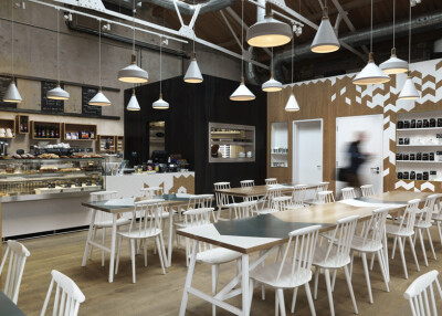 Cornerstone Cafe，伦敦的咖啡店，旧军火库改建而成，Paul Crofts Studio设计 #B162#