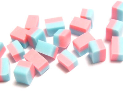 ON SALE Miniature Cotton Candy Fudge - 12 Candies