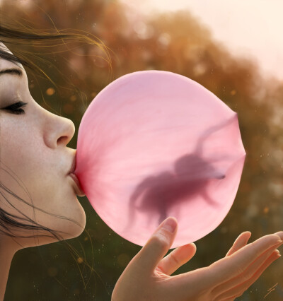 Bubble Gum by *lpeters on deviantART