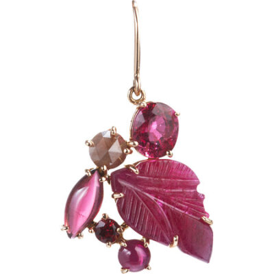 Sharon Khazzam Multi-Gemstone Norma Earring at Barneys.com