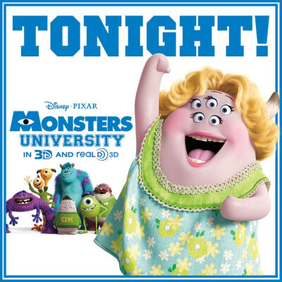 Monsters University海报