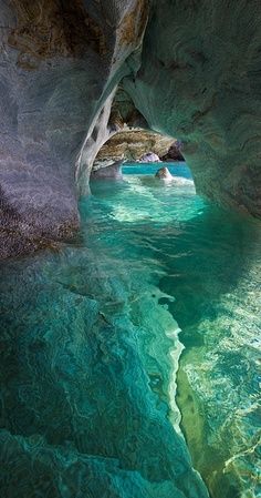 Marble Cathedral, Patagonia, Chile