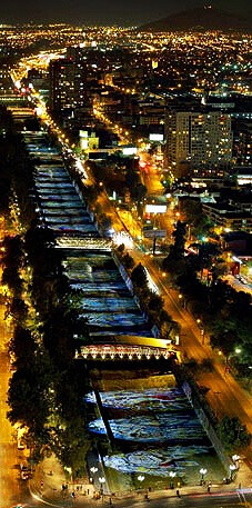 Chile a la Luz | Río Mapocho - Santiago, Chile - Febrero 2013