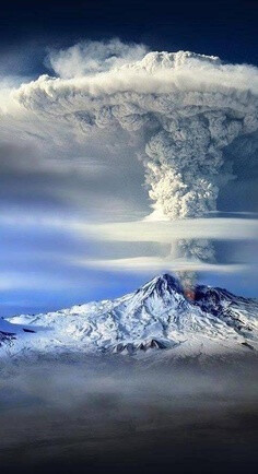 Volcano Eruption in Chile-kinda wish I had seen one of these...from a distance of course!