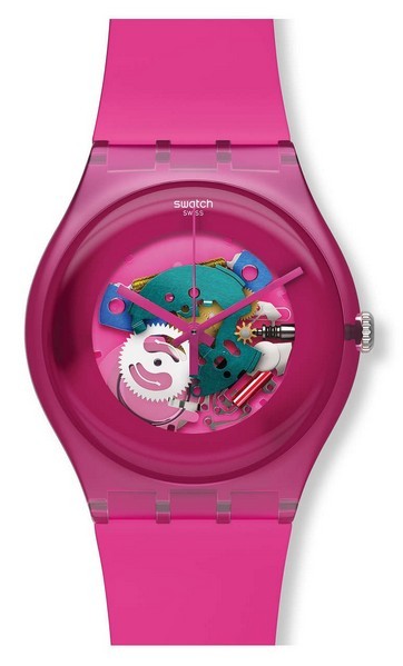 Swatch 透明机芯手表