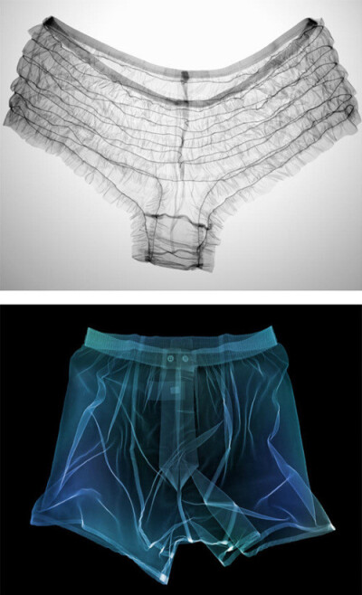 X-Ray Fashion Photography by Nick Veasey