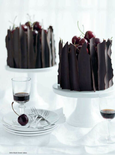 little black fOrest cakes