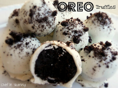 No Bake Oreo Truffles (食譜在鏈接能找到)