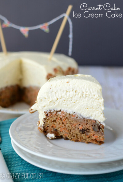 Carrot Cake Ice Cream Cake(食譜在鏈接能找到)