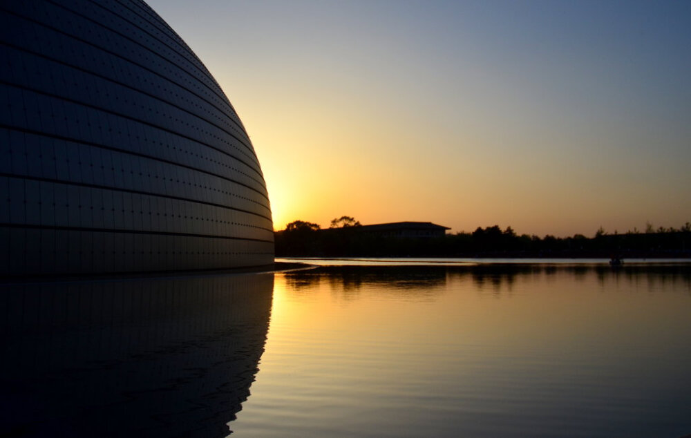 Beijing Opera House by ~CerenTurkmenoglu on deviantART