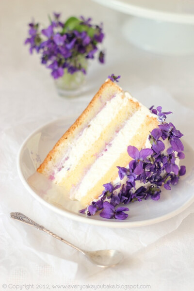 High Tea Cakes - Violet Cake