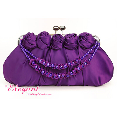 紫的手包加紫色的珠链，大爱