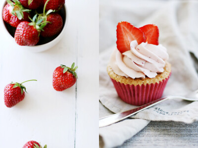 strawberry cupcake~
