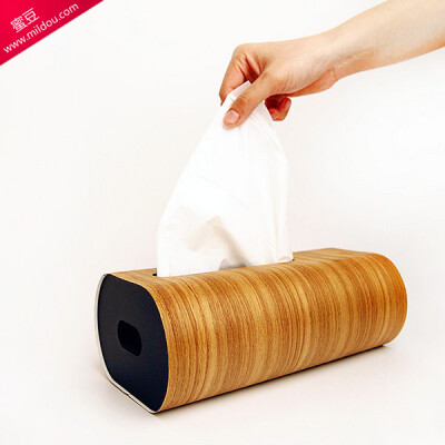 没有什么比木纹外观的纸巾盒更能体现你的小资范儿。