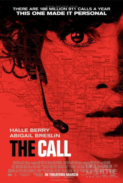 危情911The Call(2013)海报 #01 故事紧凑，结尾略不给力- - ，但还是很不错的悬疑片~~~