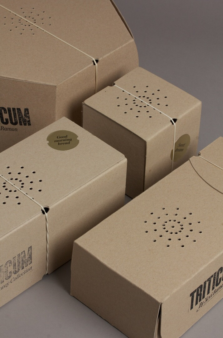 TRITICUM Bread packaging (Identity, Packaging) by Lo Siento Studio, Barcelona