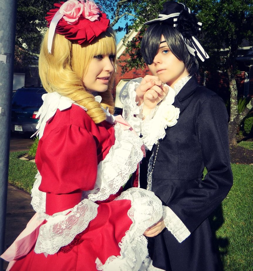 Ciel and Lizzy - Holding Hands