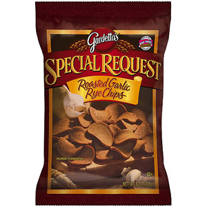 Gardetto's Special Request Roasted Garlic Rye Chips, 8 oz 2.18刀