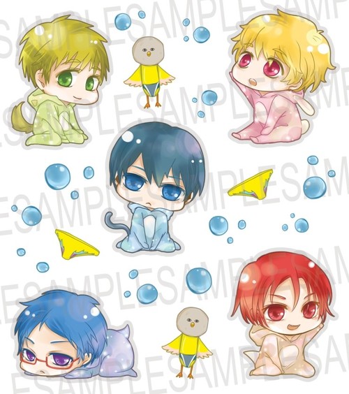 Free! Stickers by ~tifl429