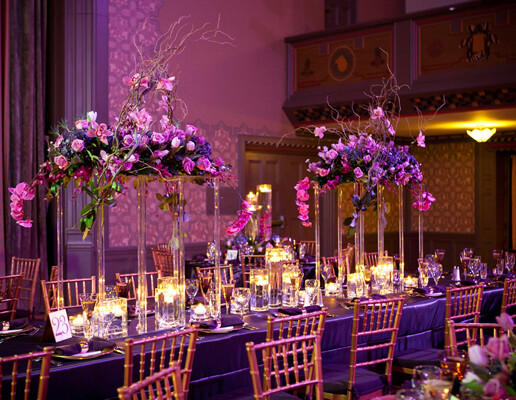 Purple reception