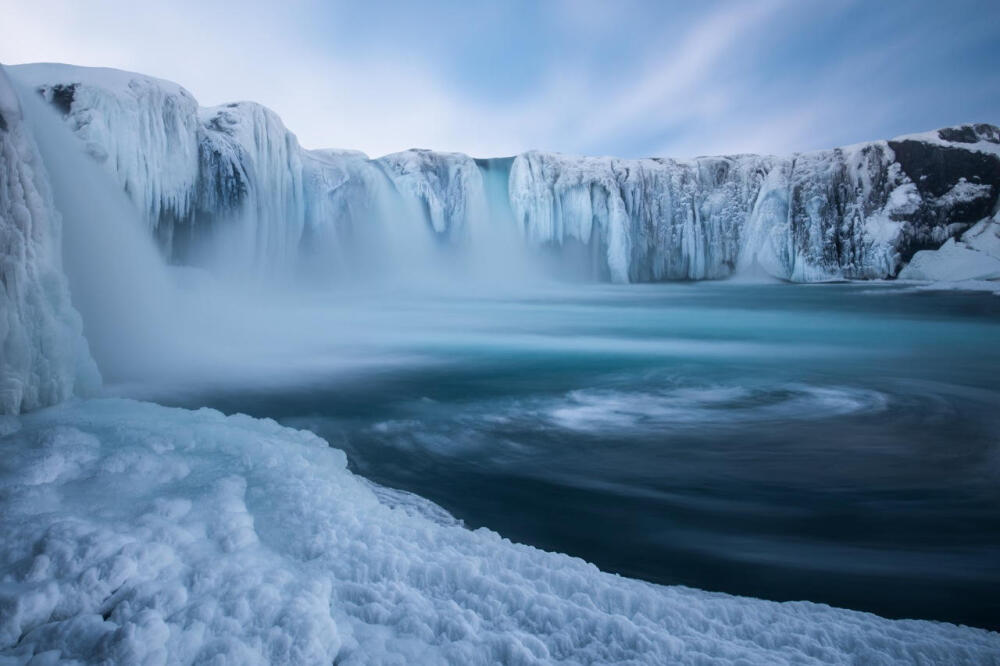 Photograph Godafoss Ice by Philip Eaglesfield on 500px