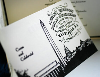 Washington DC Wedding Stationery Ideas