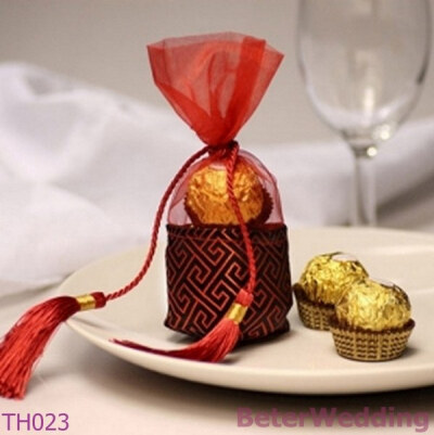 BeterWedding TH023 Wedding Favor Organza Bags,candy box