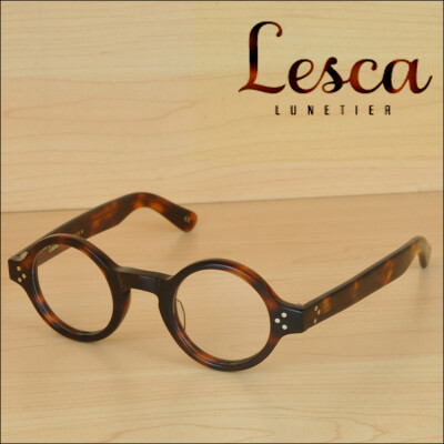 Lesca LUNETIER 光学镜 眼镜架 近视眼镜框 时尚 复古 男女 潮