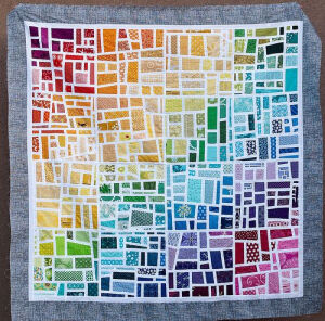 [转载]Mod &lt;wbr&gt;Mosaic &lt;wbr&gt;Quilt------指舞线拼布