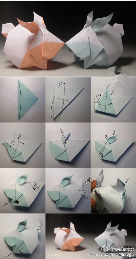 折纸探侦团折图集图片