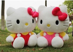 Hello Kitty凯蒂猫公仔KT猫大号毛绒玩具生日礼物结婚娃娃礼物