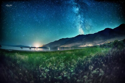 莫诺湖星夜