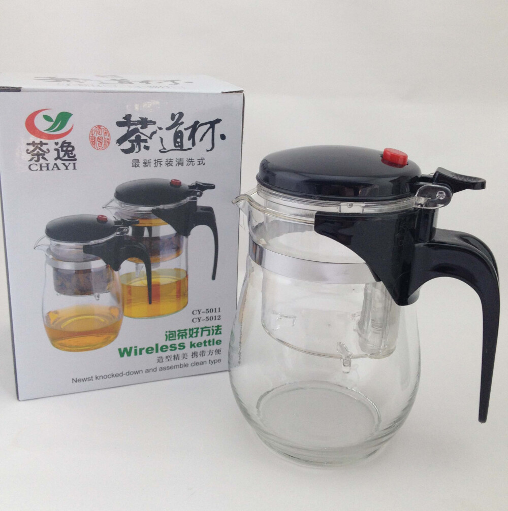 泡茶壶 茶水分离 飘逸杯 茶道杯 过滤杯 玻璃茶具