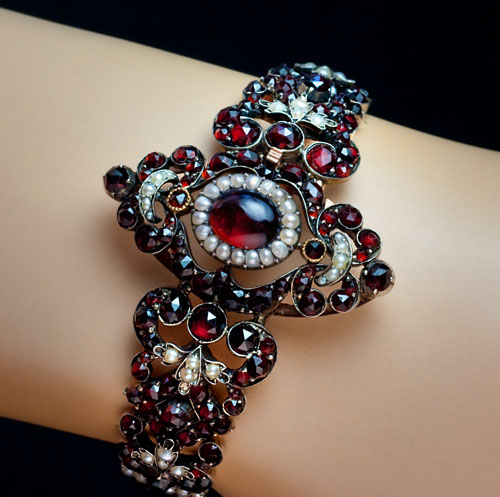 garnet bracelet