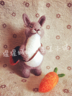 邮差兔兔为你送去好心情 【猩猩妈妈的手工小铺】