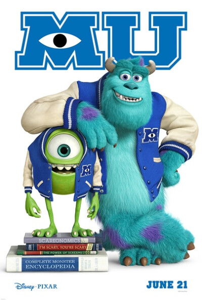 【怪兽大学 Monsters University】——屌丝的逆袭