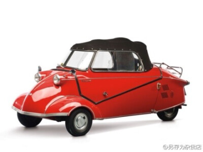 古董迷你汽车。microcars