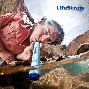 四代Lifestraw 生命吸管 单兵户外净水器 探险生存 野外自救