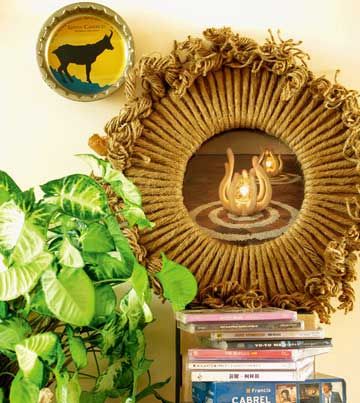 DIY手工创意细麻绳