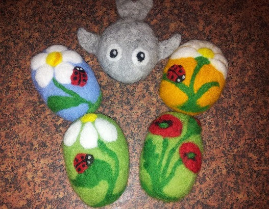 Felted Soap Custom Design