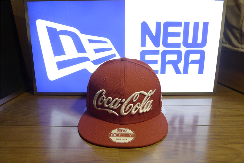 可口可乐 coca-cola CAP NEW ERA NEWERA snapback NE 棒球帽