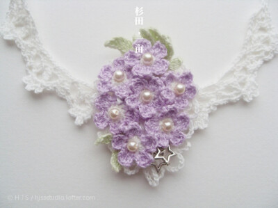 【5】 (*ΦωΦ*)⌒★✿~ （最近陷入钩花中，最爱这个紫色花花✿~
